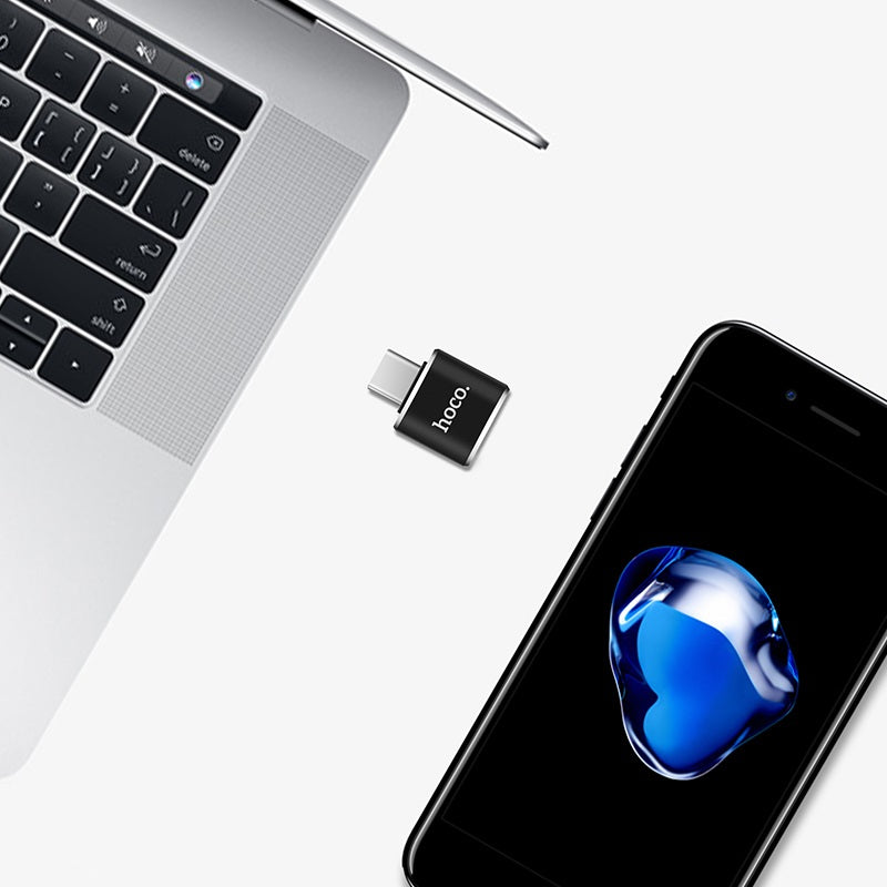 Hoco Adapter Type-C to USB «UA5» charging data transfer convertor Hoco Adapter Type-C to USB «UA5» charging data transfer convertor